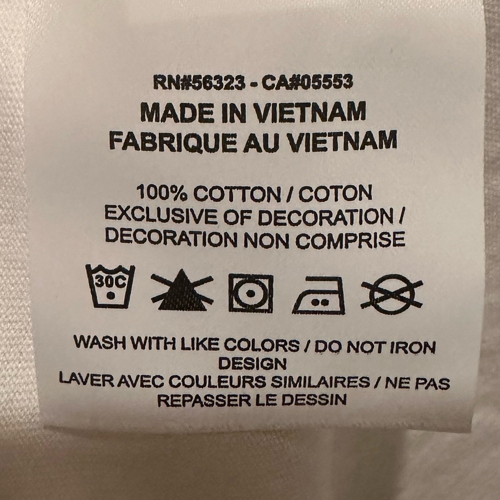 Jordan Stack Short Sleeve Graphic T-Shirt White XXL - Picture 6 of 8